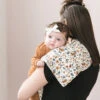 Mebie Baby Harvest Floral Muslin Burp Cloth - Ultra-Soft & Absorbent