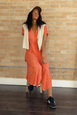 Take Me Home Button Dress -ROOLEE FASHION SHOP 028A0164