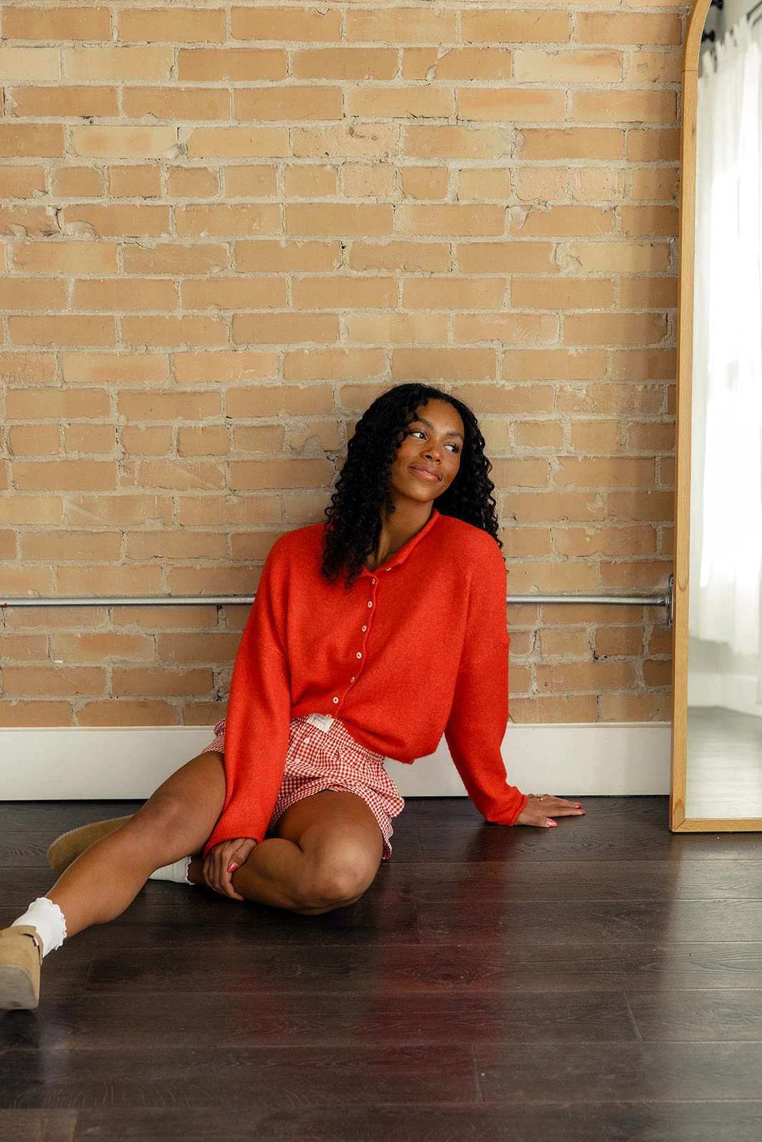 Gingham Lounge Boxers with Pockets - Lightweight Summer Shorts 16 Gingham Lounge Boxers with Pockets - Lightweight Summer Shorts - Image 14