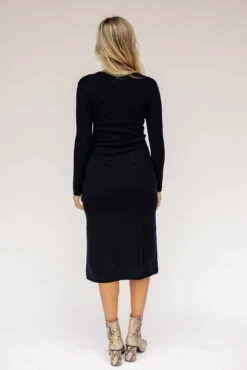 Brandi Wrap Sweater Dress - Ribbed Knit Midi with Tie Waist 19 Brandi Wrap Sweater Dress - Ribbed Knit Midi with Tie Waist -ROOLEE FASHION SHOP 028A0661
