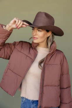 Teddy Cattleman Wide Brim Western Hat - 100% Australian Wool -ROOLEE FASHION SHOP 028A0752