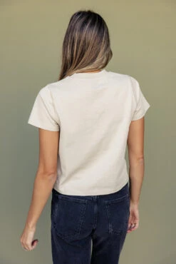 Boxy Cropped Crew Neck Tee - The Emre -ROOLEE FASHION SHOP 028A0783 7b6a5190 b502 42cf be67 e398e209dff1