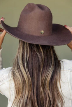 Teddy Cattleman Wide Brim Western Hat - 100% Australian Wool -ROOLEE FASHION SHOP 028A1140