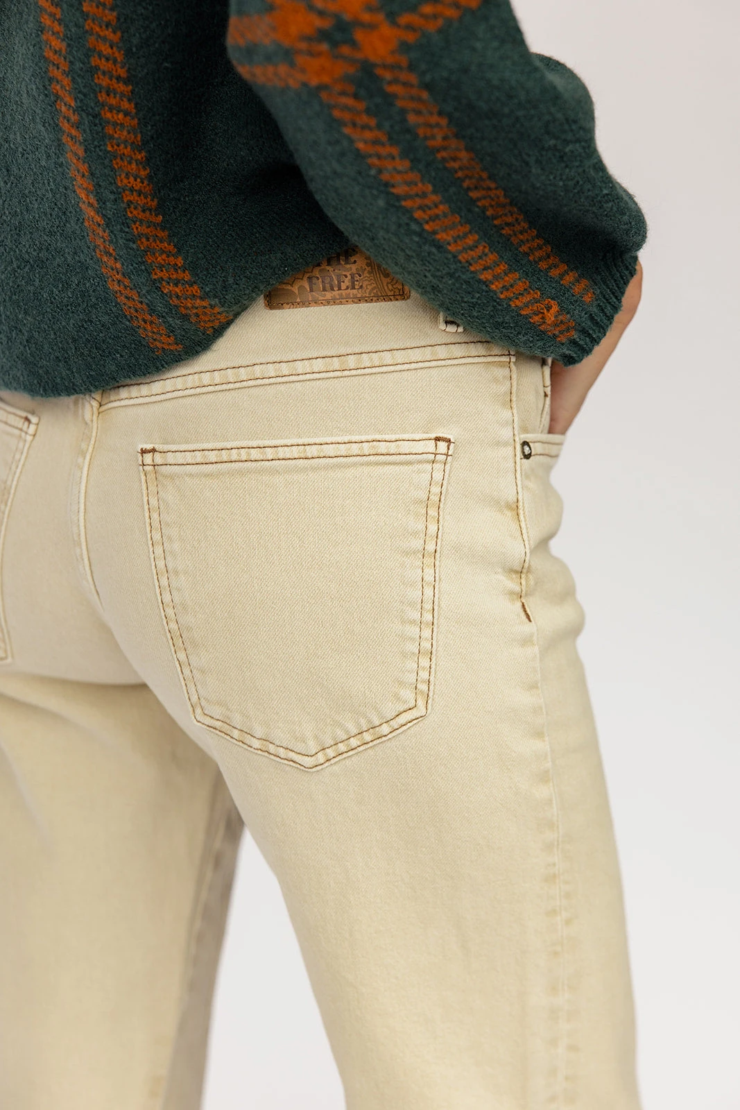 Free People Risk Taker Mid Rise Straight Leg Jeans 18 Free People Risk Taker Mid Rise Straight Leg Jeans - Image 16