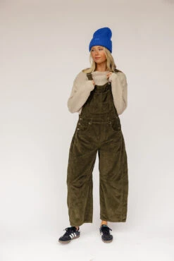 Free People Good Luck Cord Overall -ROOLEE FASHION SHOP 028A1195