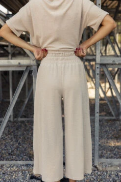 SALT Linden Heights Textured Two-Piece Set -ROOLEE FASHION SHOP 028A1206