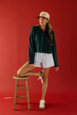 Gingham Lounge Boxers with Pockets - Lightweight Summer Shorts 24 Gingham Lounge Boxers with Pockets - Lightweight Summer Shorts -ROOLEE FASHION SHOP 028A1213