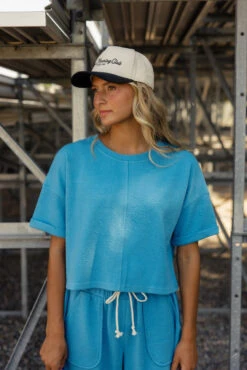 SALT Linden Heights Textured Two-Piece Set -ROOLEE FASHION SHOP 028A1221