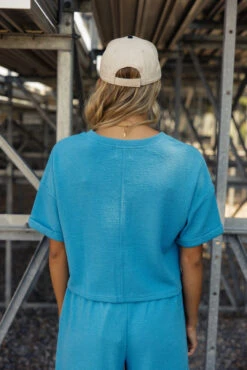 SALT Linden Heights Textured Two-Piece Set -ROOLEE FASHION SHOP 028A1222