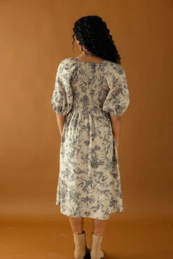 Smocked Embroidery Sweetheart Mini Dress with Pockets -ROOLEE FASHION SHOP 028A1313