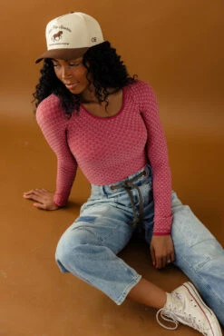 Free People Love Letter Long Sleeve Top 29 Free People Love Letter Long Sleeve Top -ROOLEE FASHION SHOP 028A1754