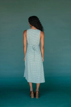 Green Gingham Midi Tank Dress with Back Tie Detail 18 Green Gingham Midi Tank Dress with Back Tie Detail -ROOLEE FASHION SHOP 028A1793 c536d23f d69d 4ec0 bbd6 275f6b605cbb