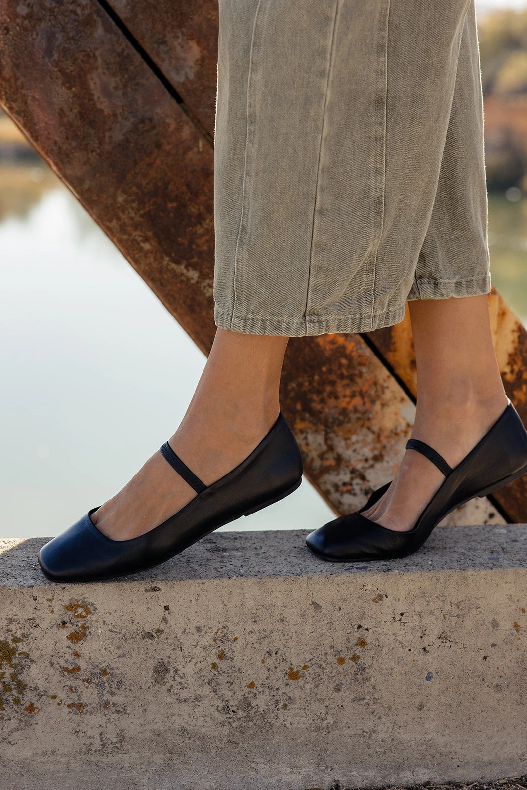 Brisela Square Toe Leather Ballet Flats 13 Brisela Square Toe Leather Ballet Flats - Image 11