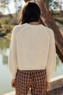 Free People Frankie Cable Sweater 13 Free People Frankie Cable Sweater -ROOLEE FASHION SHOP 028A1980