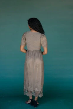 Boho Lace Smocked Midi Dress with Pockets -ROOLEE FASHION SHOP 028A2007 a8b88f02 a1c5 4302 b121 4a69dc2811e9