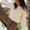 Free People Frankie Cable Sweater -ROOLEE FASHION SHOP 028A2022