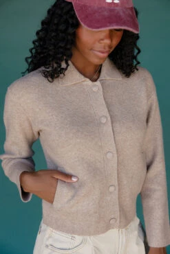 Be Cool Briar Collared Cardigan