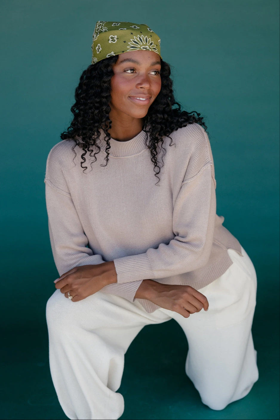 Be Cool Millie Ribbed Knit Sweater in Mauve-Brown 9 Be Cool Millie Ribbed Knit Sweater in Mauve-Brown - Image 7