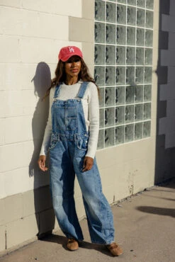 Free People Good Luck Barrel Overalls -ROOLEE FASHION SHOP 028A2266 15ee4cab fa6c 45f4 96f6 d6d32de2f0f1