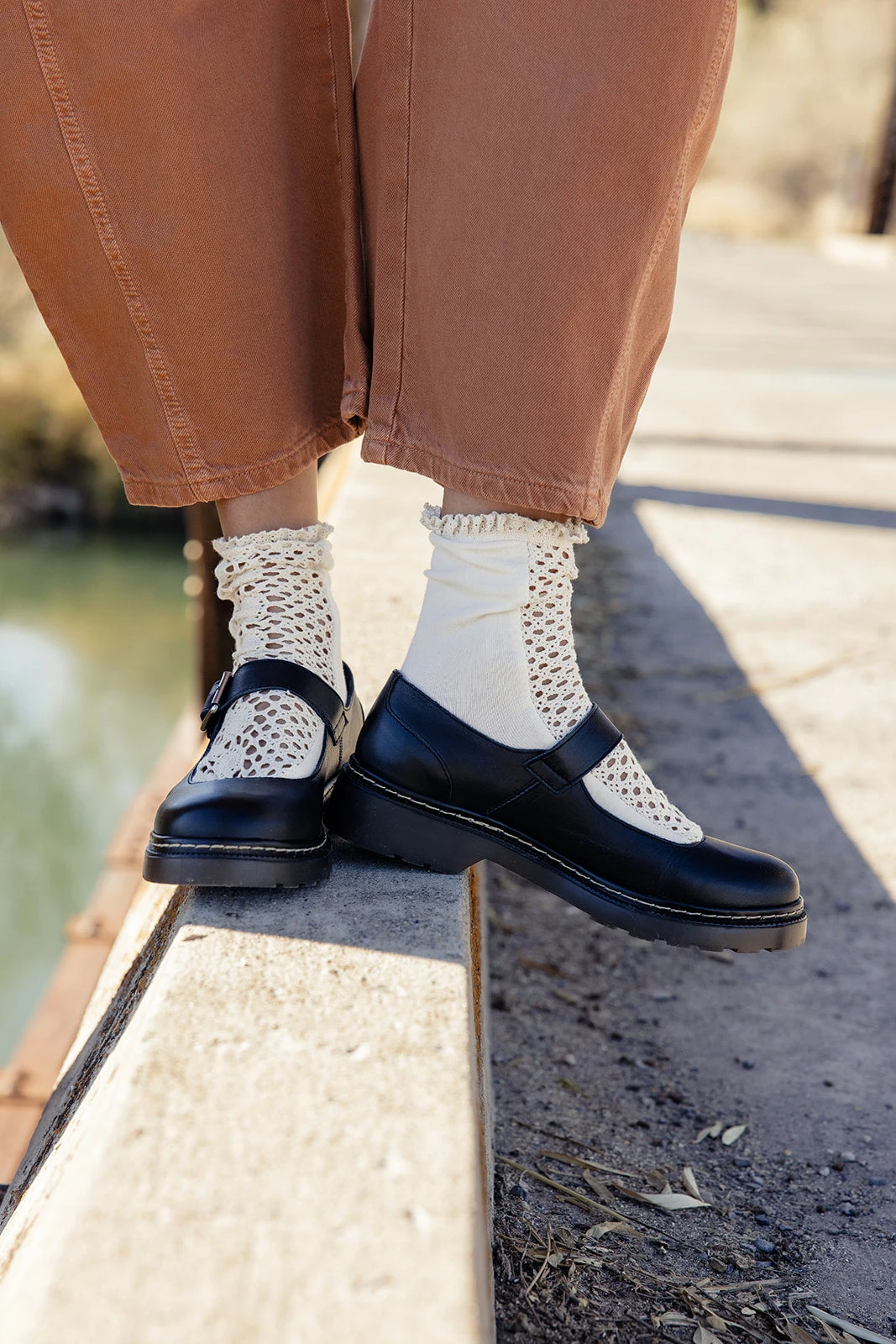 Women's Leather Mary Jane Loafers - Classic Adjustable Buckle Shoes 7 Women's Leather Mary Jane Loafers - Classic Adjustable Buckle Shoes - Image 5