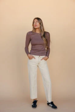 Be Cool Cara Classic Long Sleeve - Lightweight Slim Fit Top 32 Be Cool Cara Classic Long Sleeve - Lightweight Slim Fit Top -ROOLEE FASHION SHOP 028A2524 c5027121 596a 433c 8034 f01d1c63d3ca