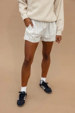 Free People Day To Day Striped Boxers -ROOLEE FASHION SHOP 028A2667