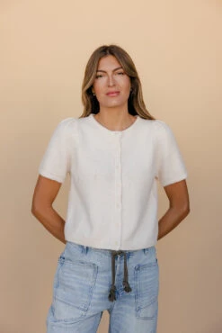 Wynn Button Sweater -ROOLEE FASHION SHOP 028A2741 687dc8b5 c5bd 4cca 8780 b1907fcb340e