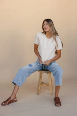 Wynn Button Sweater -ROOLEE FASHION SHOP 028A2766 0d92365b 86d7 4784 9715 51076a8fcff1