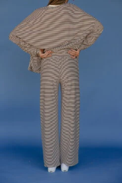 Ultra-Soft Brown and White Striped Wide Leg Pants -ROOLEE FASHION SHOP 028A2813 1d1a4e24 b40a 45f6 a0cd ed008aa7f359