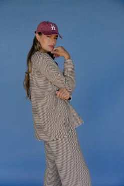 Oversized Brown Sugar Striped Pullover - Cozy Loungewear Sweater -ROOLEE FASHION SHOP 028A2837