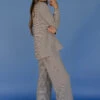 Ultra-Soft Brown and White Striped Wide Leg Pants -ROOLEE FASHION SHOP 028A2840
