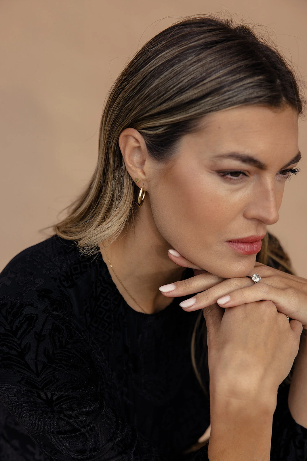 ROOLEE Something Special Gold Hoops 5 ROOLEE Something Special Gold Hoops - Image 3