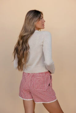 Be Cool Honey Roasted Cardigan - Lightweight Button-Front Knit -ROOLEE FASHION SHOP 028A2883 a183aa54 68ba 4112 9fdb cb1811cb55ae