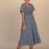 Gingham Smocked Tiered Dress with Pockets - The Ava Mae -ROOLEE FASHION SHOP 028A2981 f9e19762 b26f 489f 9809 aab8a0dd8296