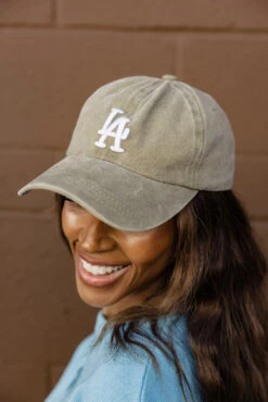 The LA Baseball Cap -ROOLEE FASHION SHOP 028A3058
