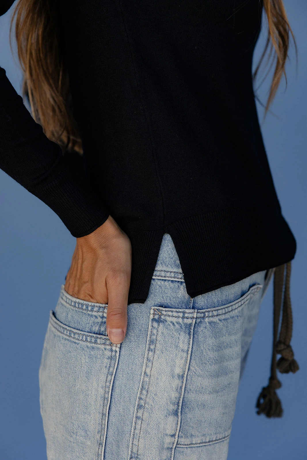 Be Cool Oat and Ink Long Sleeve Sweater 13 Be Cool Oat and Ink Long Sleeve Sweater - Image 11