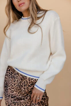 Coastal Trim Sweater