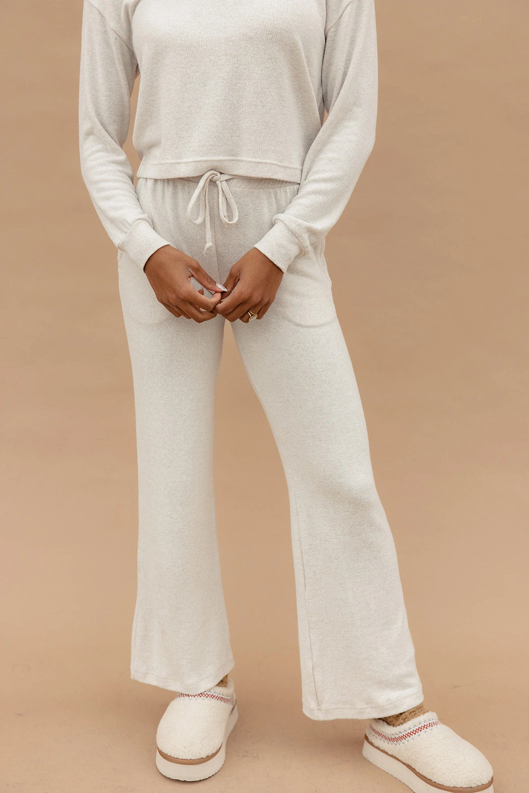 Cozy Wide-Leg Lounge Bottoms - Festive Comfort for Every Day 6 Cozy Wide-Leg Lounge Bottoms - Festive Comfort for Every Day - Image 4