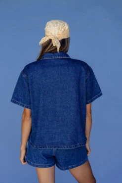 Can You Dig It Denim Top -ROOLEE FASHION SHOP 028A3900