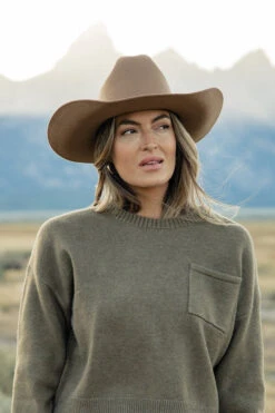 Teddy Cattleman Wide Brim Western Hat - 100% Australian Wool -ROOLEE FASHION SHOP 028A4036 10dc528c c62b 4f4f a470 6f06e78902b7