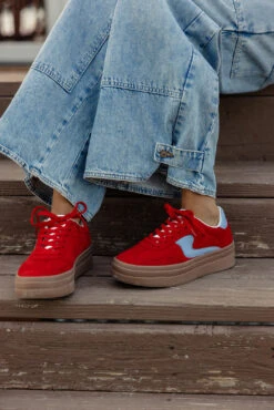 Shelby Platform Sneakers - Comfortable Everyday Platform Shoes -ROOLEE FASHION SHOP 028A4785