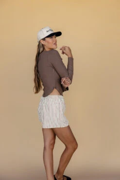 Like Clockwork Ribbed Long Sleeve -ROOLEE FASHION SHOP 028A5230