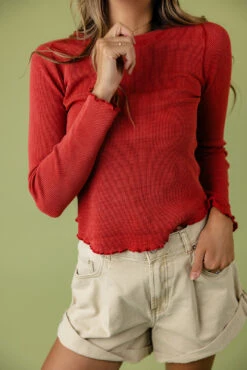 Free People Easy Does It Long Sleeve Tee -ROOLEE FASHION SHOP 028A5511 9955062a 5778 4c77 84e7 99a2aba84ded