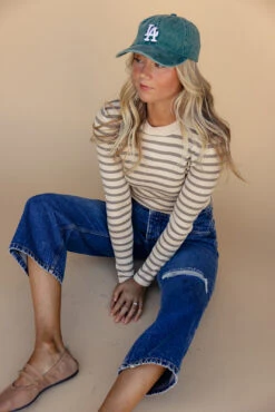 Free People Deep Trance Dropped Boyfriend Jeans -ROOLEE FASHION SHOP 028A5997