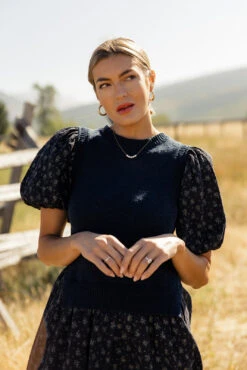 Puff Sleeve Sweater Vest Dress - The Aviva Layered Combo 14 Puff Sleeve Sweater Vest Dress - The Aviva Layered Combo -ROOLEE FASHION SHOP 028A6177 4f94717a bf18 474a 8c35 25149c9ec7e9