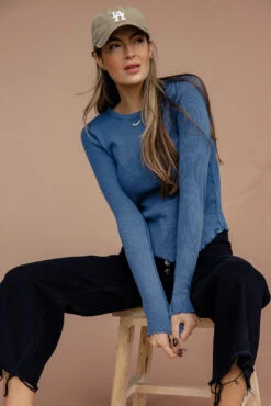 Free People Easy Does It Long Sleeve Tee