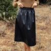 Dancing In The Moonlight Vegan Leather Paper Bag Waist Skirt 1 Dancing In The Moonlight Vegan Leather Paper Bag Waist Skirt -ROOLEE FASHION SHOP 028A7018