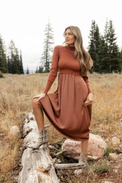 Satin Sweater Dress - Elegant Mock Neck Holiday Midi for Women -ROOLEE FASHION SHOP 028A7057 2121f484 db25 4ccb 9aeb 43a658c69fd0