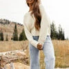 Cropped Waffle Knit Raglan Sweater 2 Cropped Waffle Knit Raglan Sweater -ROOLEE FASHION SHOP 028A7098