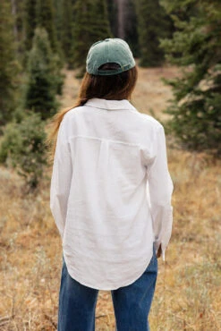 First Times Linen Button-Up -ROOLEE FASHION SHOP 028A7709